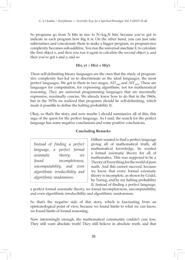 Savijnanam - Scientific Exploration for a Spiritual Paradigm - Vol. 9 - Image 8