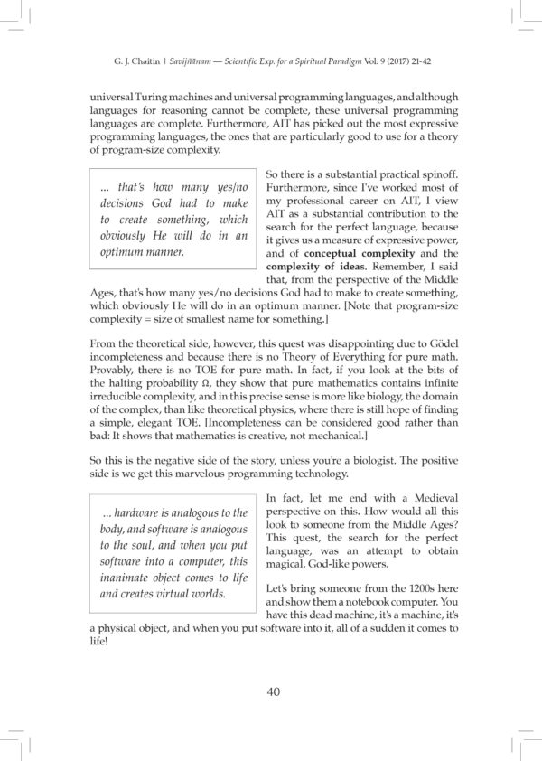 Savijnanam - Scientific Exploration for a Spiritual Paradigm - Vol. 9 - Image 9