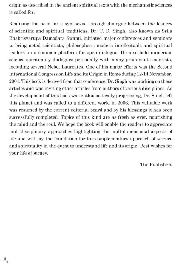 LIFE And ITS ORIGIN - Exploration from Science and Spiritual Traditions - Image 8