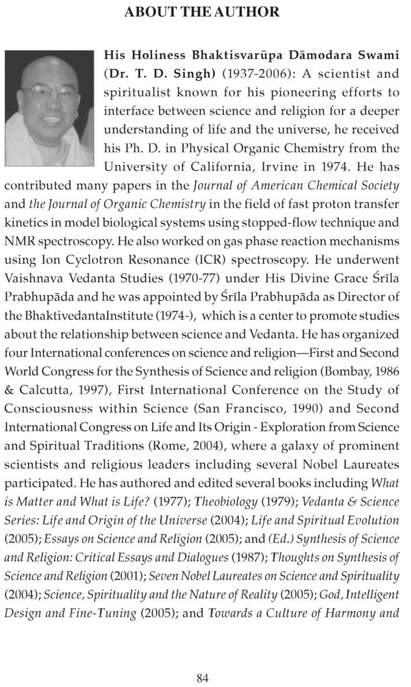 Life and Origin of the Universe - Vedanta & Science Series (Scientific Commentary on the Vedanta-Sutra (vs 1.1.1-2)) - Image 10