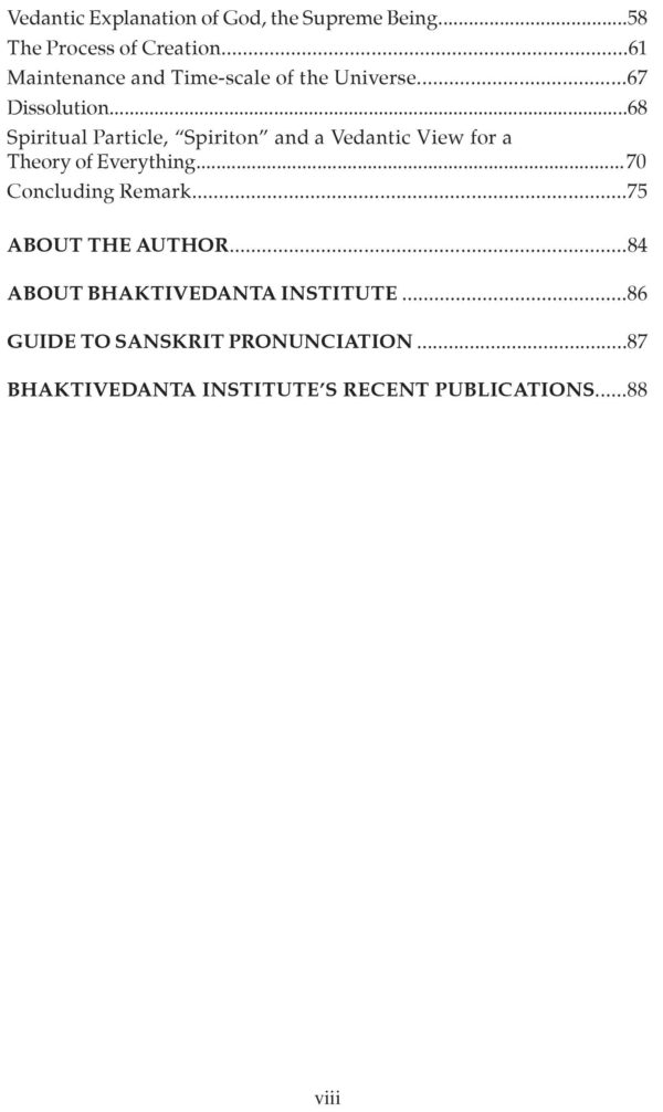 Life and Origin of the Universe - Vedanta & Science Series (Scientific Commentary on the Vedanta-Sutra (vs 1.1.1-2)) - Image 3