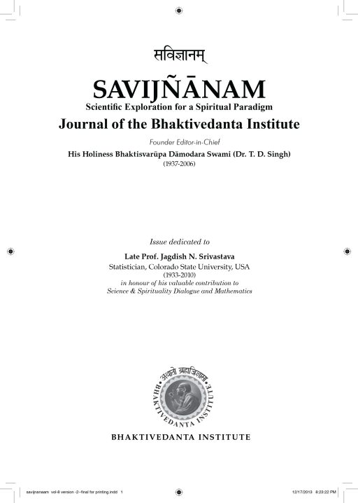 Savijnanam - Scientific Exploration for a Spiritual Paradigm - Vol. 8 - Image 2