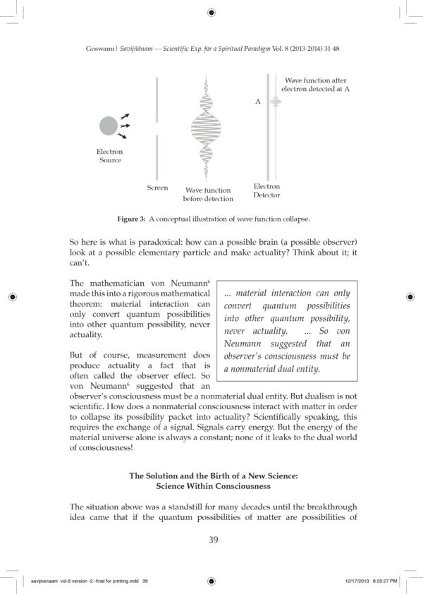 Savijnanam - Scientific Exploration for a Spiritual Paradigm - Vol. 8 - Image 13