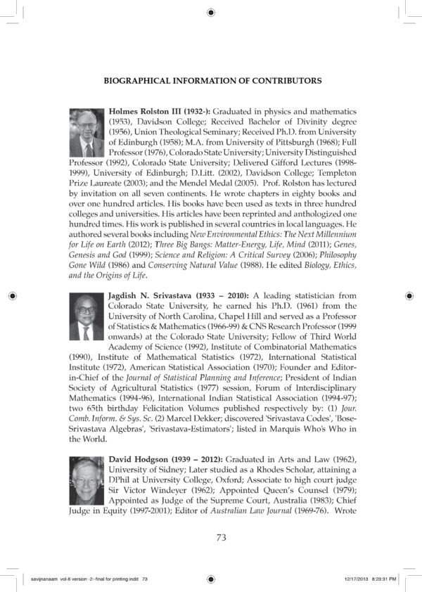 Savijnanam - Scientific Exploration for a Spiritual Paradigm - Vol. 8 - Image 18