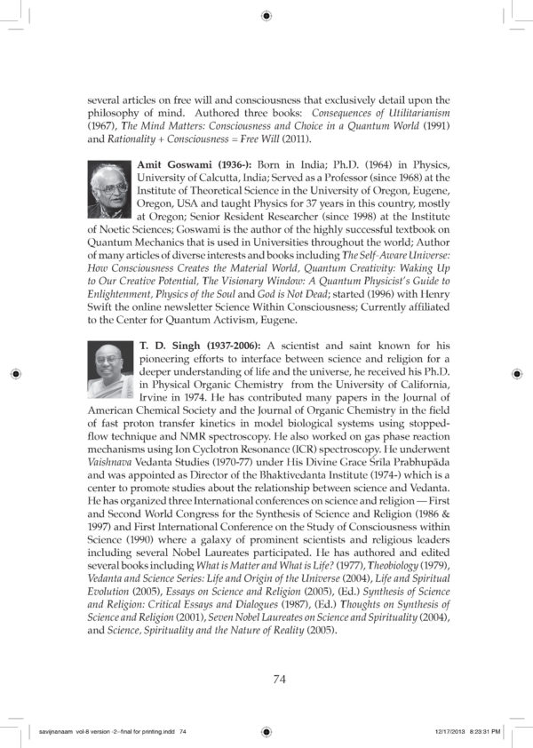 Savijnanam - Scientific Exploration for a Spiritual Paradigm - Vol. 8 - Image 19