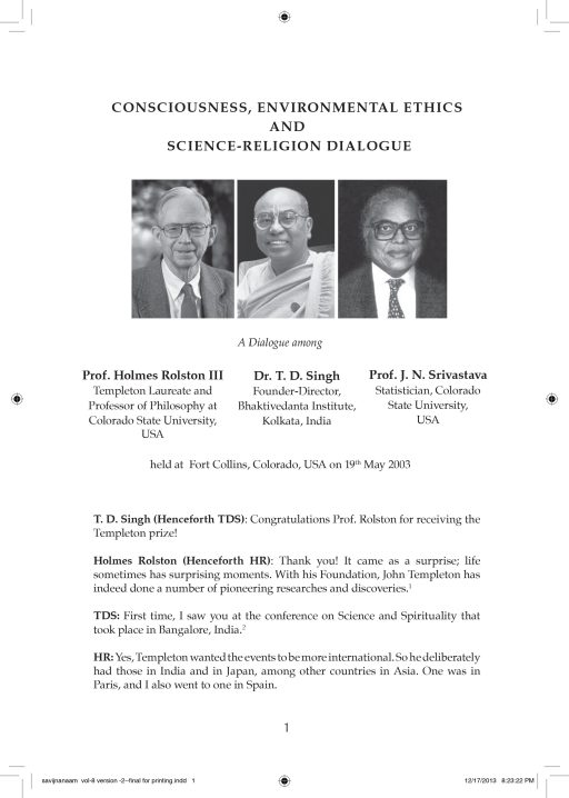Savijnanam - Scientific Exploration for a Spiritual Paradigm - Vol. 8 - Image 5
