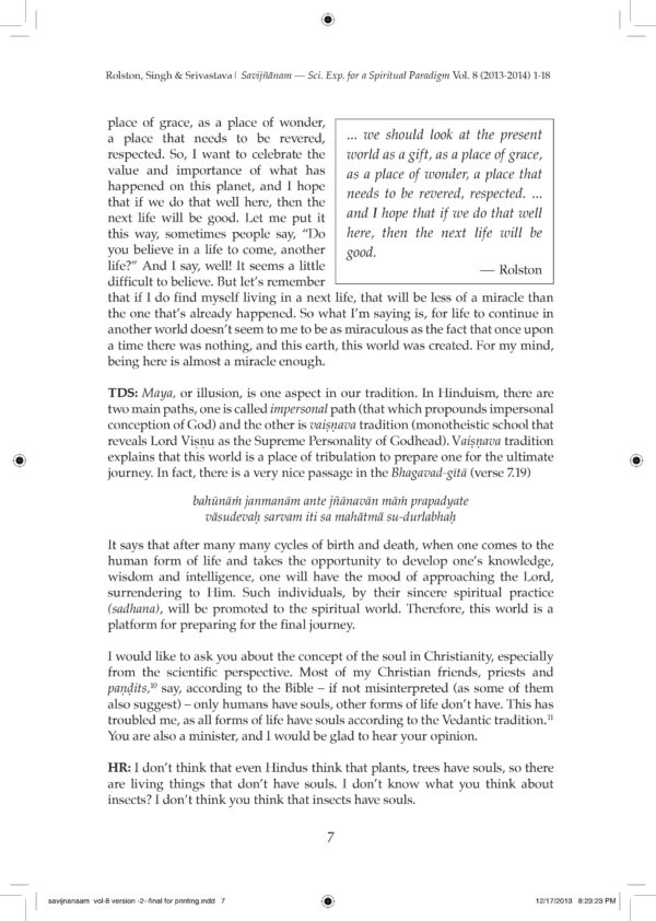 Savijnanam - Scientific Exploration for a Spiritual Paradigm - Vol. 8 - Image 6