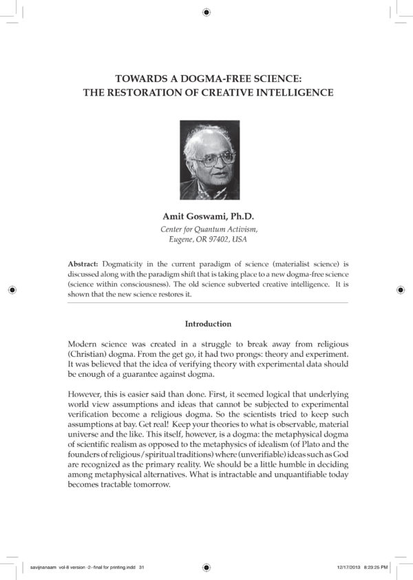 Savijnanam - Scientific Exploration for a Spiritual Paradigm - Vol. 8 - Image 10