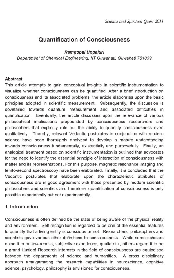 Science and Spiritual Quest-Proceedings of the 6th All India Students' Conference - Image 11