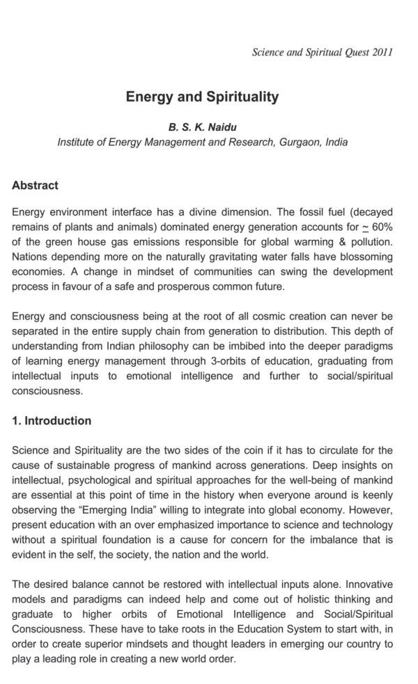 Science and Spiritual Quest-Proceedings of the 6th All India Students' Conference - Image 23