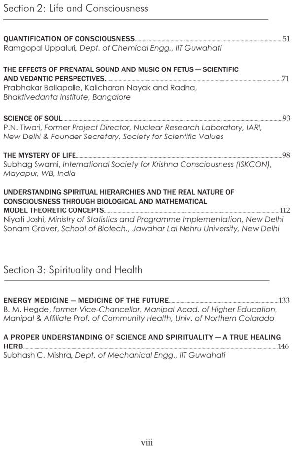 Science and Spiritual Quest-Proceedings of the 6th All India Students' Conference - Image 3