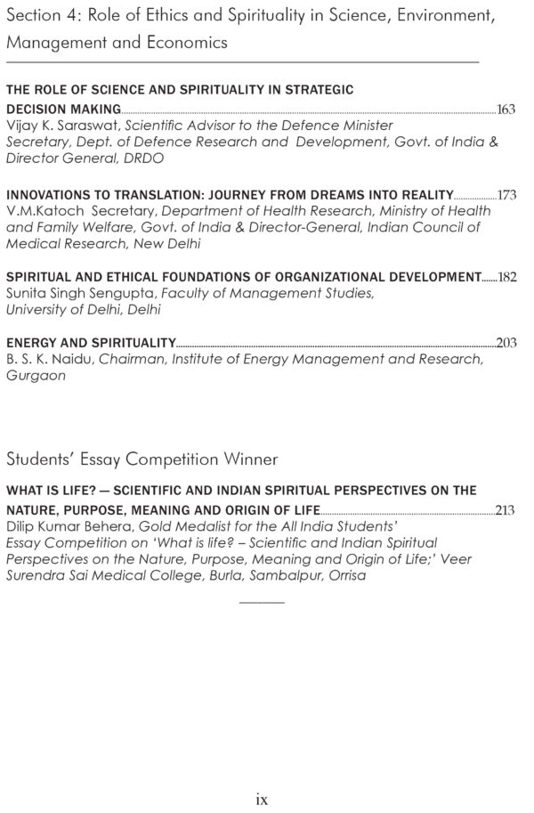 Science and Spiritual Quest-Proceedings of the 6th All India Students' Conference - Image 4