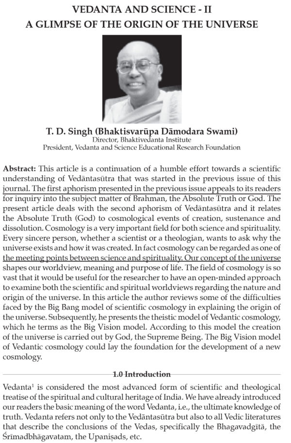 SAVIJNANAM - Scientific Exploration for a Spiritual Paradigm - Vol 2 (POD Edition) - Image 7