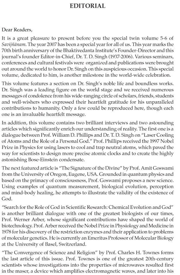 SAVIJNANAM - Scientific Exploration for a Spiritual Paradigm - Vol 5-6 - Image 3