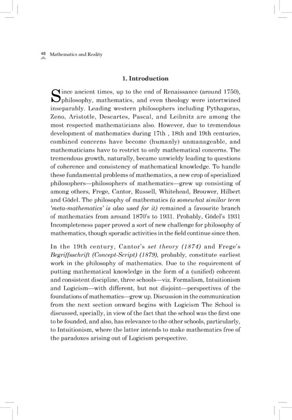 MATHEMATICS & REALITY - Thoughts of Greatest Mathematicians of all times and other Brilliant Minds - Image 13