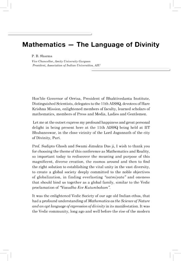 MATHEMATICS & REALITY - Thoughts of Greatest Mathematicians of all times and other Brilliant Minds - Image 37