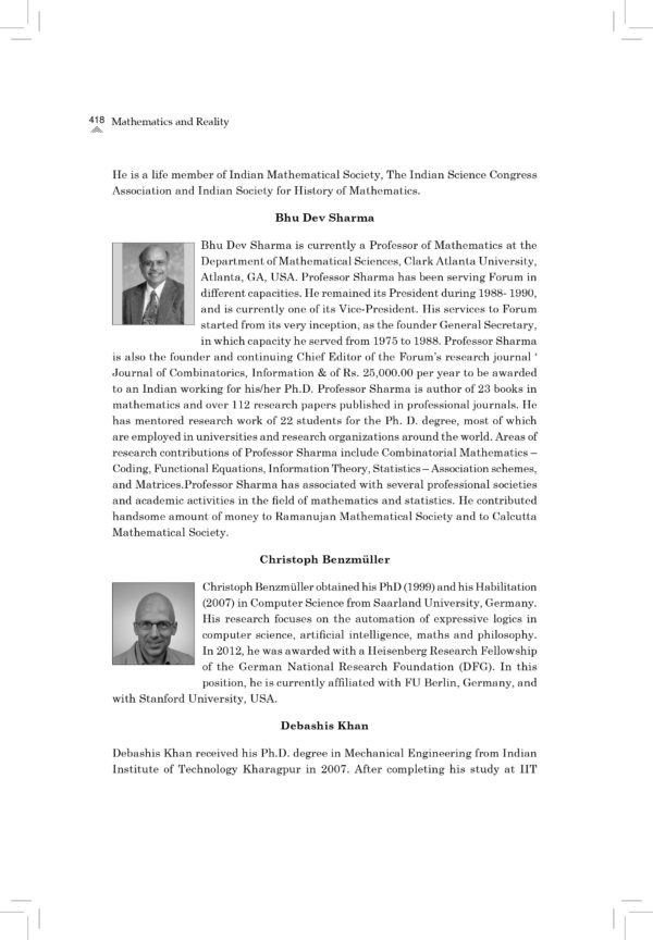 MATHEMATICS & REALITY - Thoughts of Greatest Mathematicians of all times and other Brilliant Minds - Image 52