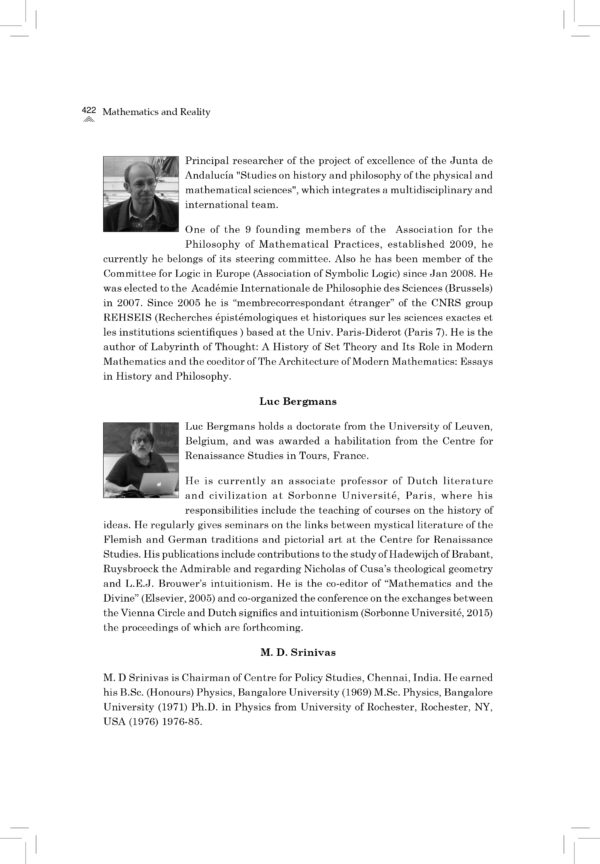 MATHEMATICS & REALITY - Thoughts of Greatest Mathematicians of all times and other Brilliant Minds - Image 56