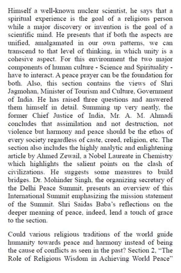 Towards A Culture Of Harmony And Peace - Image 8