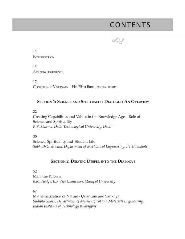 Science and Spiritual Quest-Proceedings of the 7th All India Students' Conference - Image 2