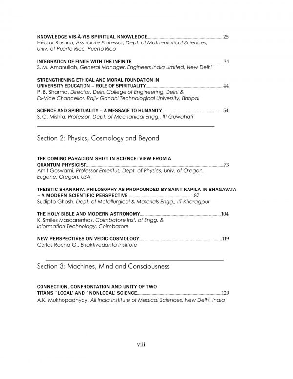 Science and Spiritual Quest-Proceedings of the 4th All India Students' Conference - Image 3