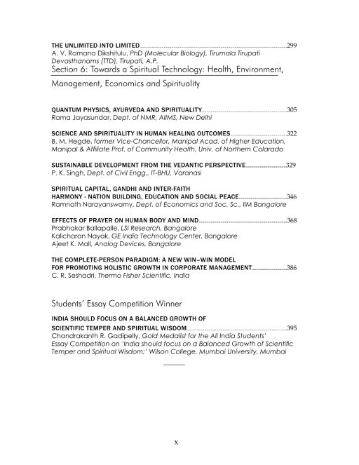 Science and Spiritual Quest-Proceedings of the 4th All India Students' Conference - Image 5