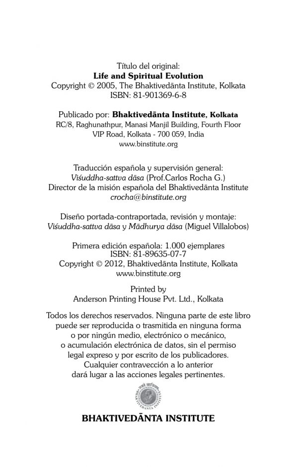Life and Spiritual Evolution-Spanish - Image 2