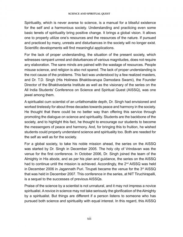 Science and Spiritual Quest-Proceedings of the 4th All India Students' Conference - Image 8