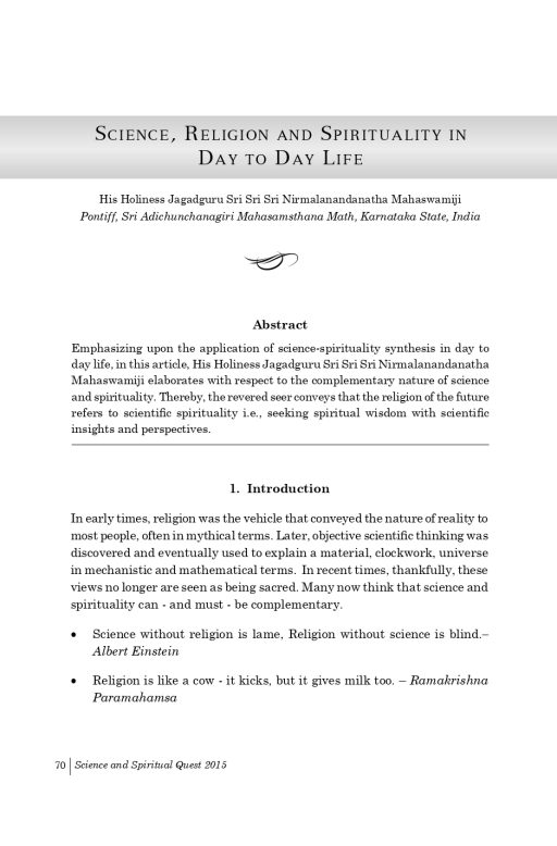 Science and Spiritual Quest-Proceedings of the 9th All India Students' Conference - Image 15