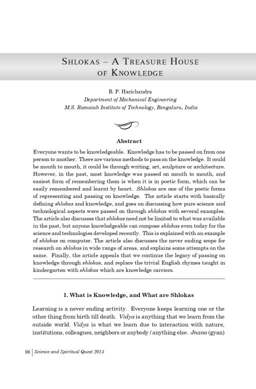 Science and Spiritual Quest-Proceedings of the 9th All India Students' Conference - Image 18