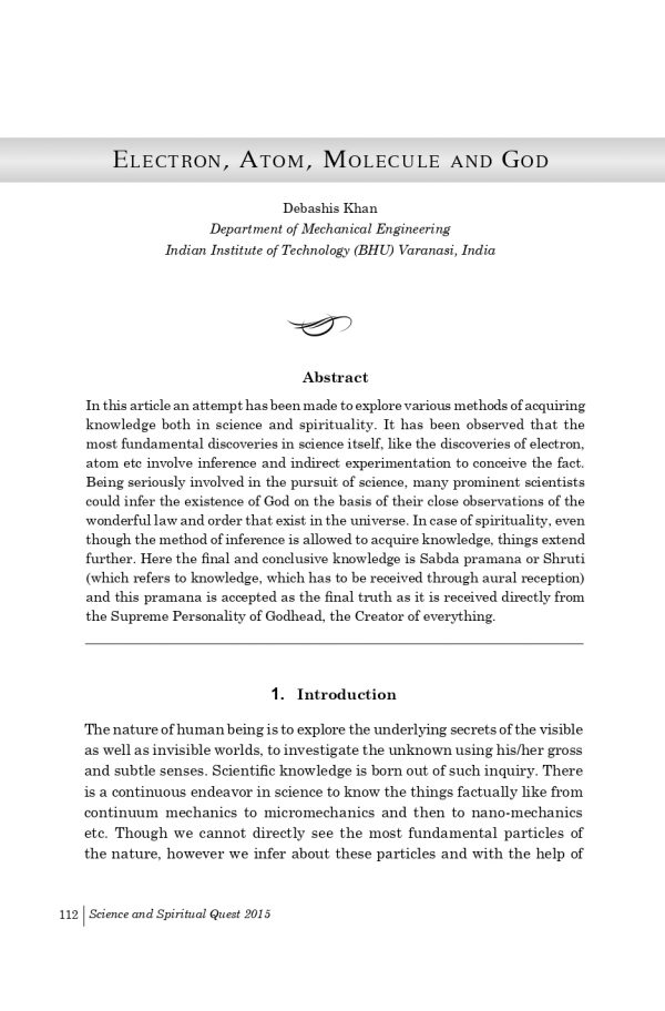 Science and Spiritual Quest-Proceedings of the 9th All India Students' Conference - Image 20