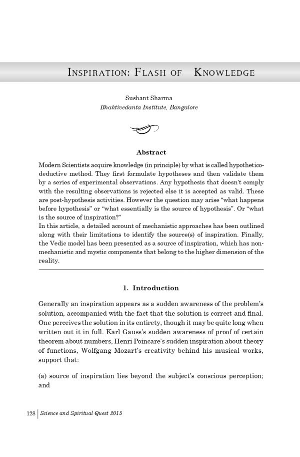 Science and Spiritual Quest-Proceedings of the 9th All India Students' Conference - Image 22